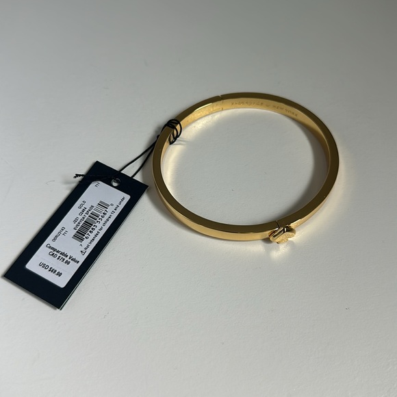 Brand new with tag Kate Spade gold bracelet -never worn - Picture 3 of 4